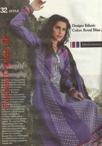 Mausummery Summer Lawn Collection 2012