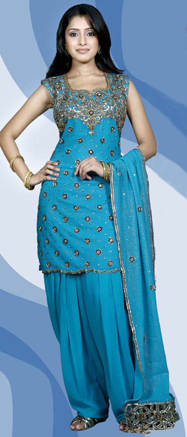punjabi salwar suit with kurti design