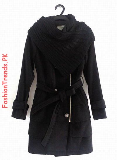 Black Fashion Trends on Black Coat   Fashion