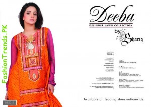 Deeba Designer Lawn Summer 2012 Collection