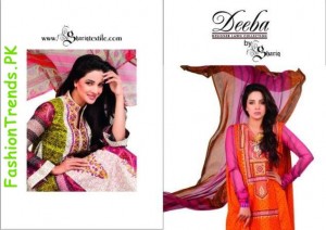 Deeba Designer Lawn Summer 2012 Collection