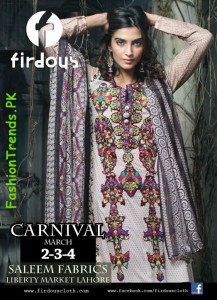 Firdous Lawn Summer Collection 2012