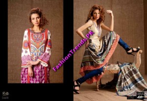 Libas & Riwaj Lawn Collection Summer 2012
