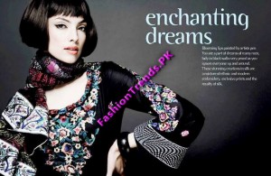 Vogue Silk Embroidered Lawn Summer 2012 by Five Star