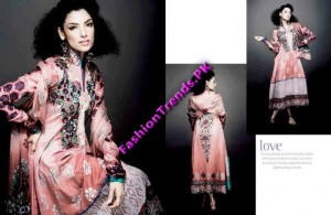 Vogue Silk Embroidered Lawn Summer 2012 by Five Star