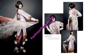 Vogue Silk Embroidered Lawn Summer 2012 by Five Star