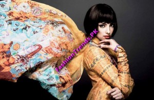 Vogue Silk Embroidered Lawn Summer 2012 by Five Star