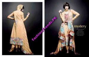 Vogue Silk Embroidered Lawn Summer 2012 by Five Star