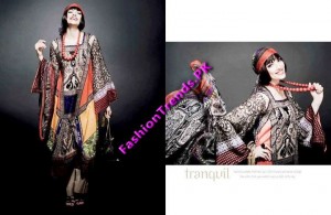 Vogue Silk Embroidered Lawn Summer 2012 by Five Star