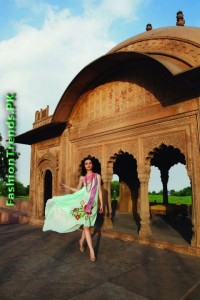 Chen One Pareesa Lawn Summer Collection 2012