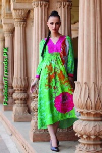 Chen One Pareesa Lawn Summer Collection 2012