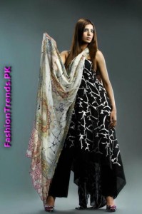 Digital Embroidered Suits by Resham Ghar