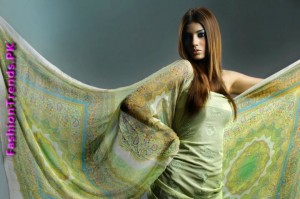Digital Embroidered Suits by Resham Ghar
