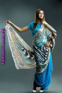 Digital Embroidered Suits by Resham Ghar