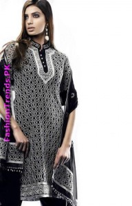 Digital Embroidered Suits by Resham Ghar