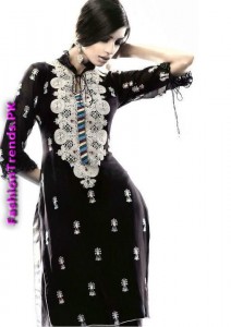 Digital Embroidered Suits by Resham Ghar