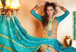 Firdous Cloth Mills Summer Lawn Collection 2012