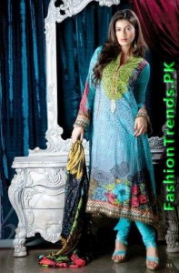 Firdous Cloth Mills Summer Lawn Collection 2012