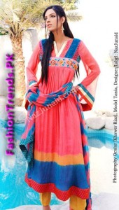 NazJunaid Party Wear Dresses 2012