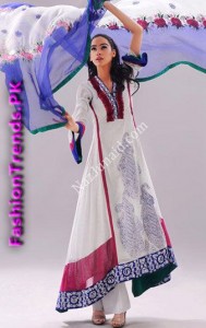 NazJunaid Party Wear Dresses 2012