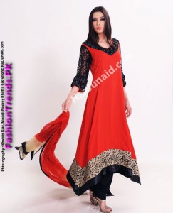 NazJunaid Party Wear Dresses 2012