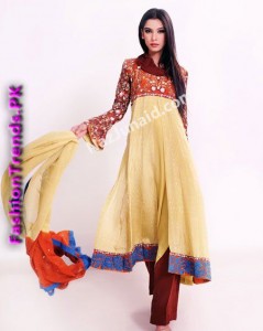 NazJunaid Party Wear Dresses 2012