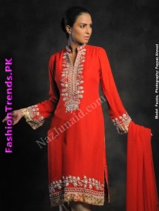 NazJunaid Party Wear Dresses 2012