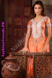 NazJunaid Party Wear Dresses 2012