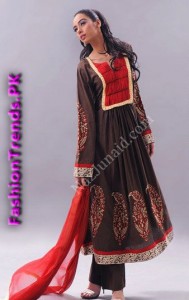 NazJunaid Party Wear Dresses 2012