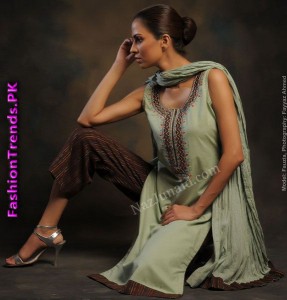 NazJunaid Party Wear Dresses 2012