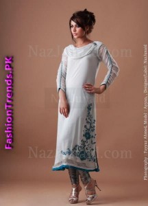 NazJunaid Party Wear Dresses 2012