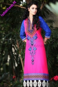 Nimsay Embroidered Lawn 2012