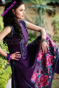 Nimsay Embroidered Lawn 2012