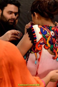 PFDC Backstage Sunsilk Fashion Week 2012 – Day 3