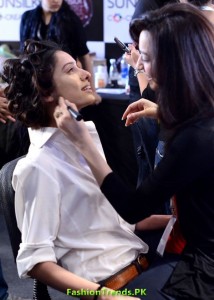 PFDC Backstage Sunsilk Fashion Week 2012 – Day 3