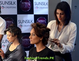 PFDC Backstage Sunsilk Fashion Week 2012 – Day 3