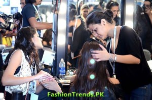 PFDC Backstage Sunsilk Fashion Week 2012 – Day 3