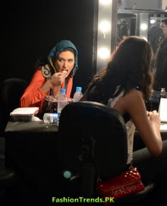 PFDC Backstage Sunsilk Fashion Week 2012 – Day 3