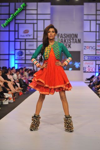 Warda Saleem Collection at FPW 2012 Day 3