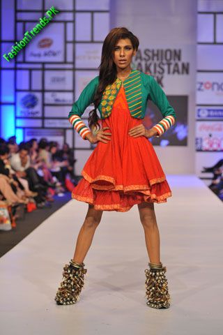 Warda Saleem Collection at FPW 2012 Day 3