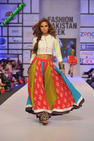 Warda Saleem Collection at FPW 2012 Day 3