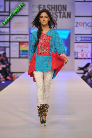 Warda Saleem Collection at FPW 2012 Day 3