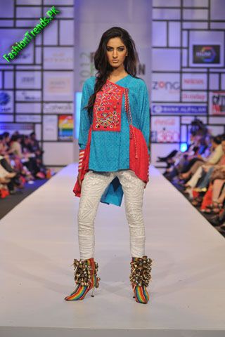 Warda Saleem Collection at FPW 2012 Day 3