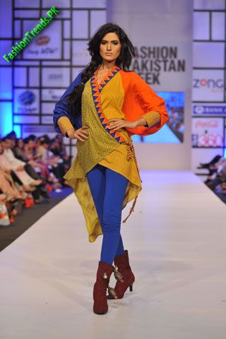 Warda Saleem Collection at FPW 2012 Day 3
