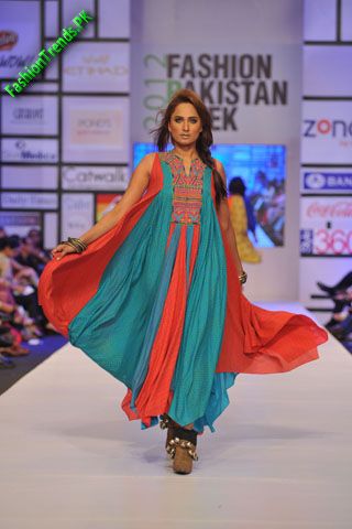 Warda Saleem Collection at FPW 2012 Day 3
