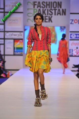 Warda Saleem Collection at FPW 2012 Day 3
