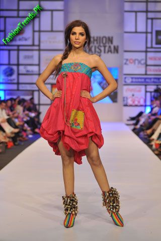 Warda Saleem Collection at FPW 2012 Day 3