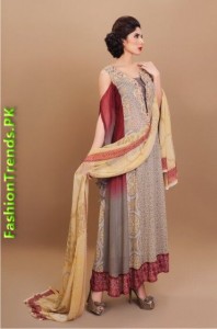 Aroshi Embroidered Swiss Voile Summer Collection 2012