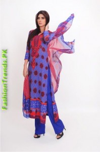 Aroshi Embroidered Swiss Voile Summer Collection 2012