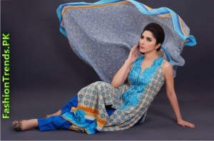 Aroshi Embroidered Swiss Voile Summer Collection 2012